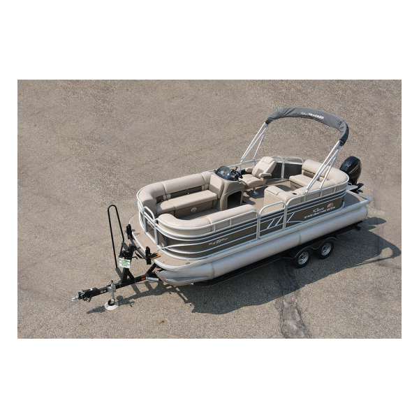 used pomtoon boat, 2020 SunTracker Party Barge 20 DLX, Exclusive Auto Marine,  power boats, outboard motors, Mercury Marine