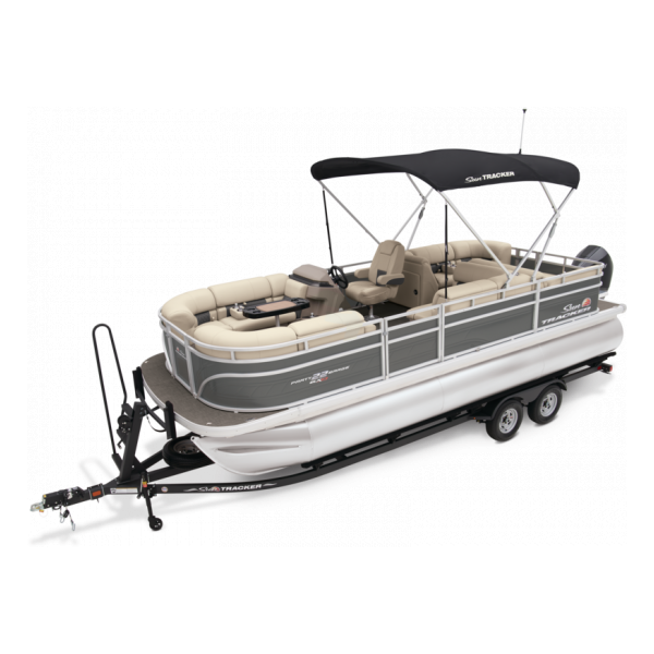 pontoon boat, 2024 Sun Tracker Party Barge 22 RF XP3, power boat, outboard motors, Mercury Marine 