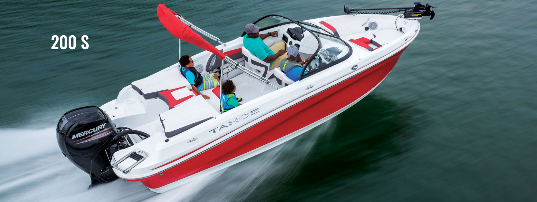 2022 Tahoe NEW 200 S Runabout Bowrider Boat Fiberglass Boat power boat fish and ski outboard motor