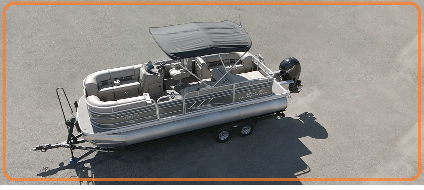 2023 Suntracker Party Barge 22 RF XP3, Exclusive Auto Marine, ponton boat, power boat, outboard motor, mercury marine 