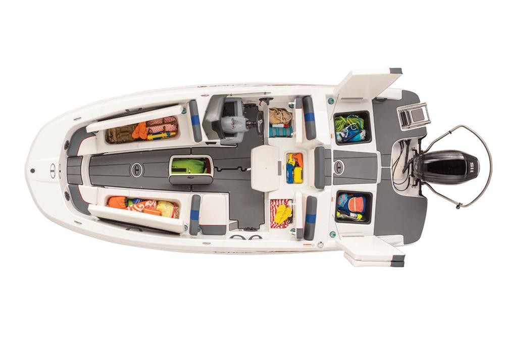 2022 Tahoe T18 BowRider Runabout Boat Exclusive Auto Marine Power Boat Outboard Sport Serie