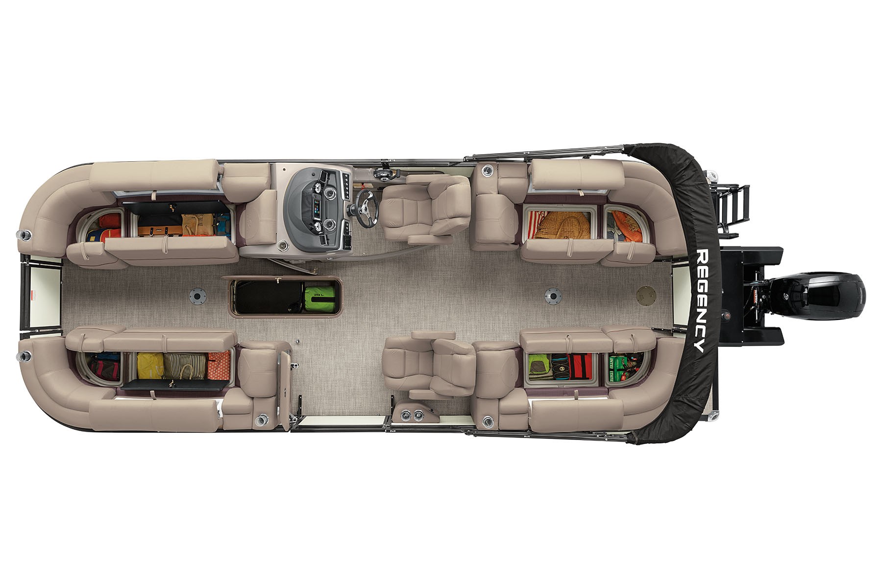 2021 230 DL3 Exclusive Auto Marine Luxury Pontoon