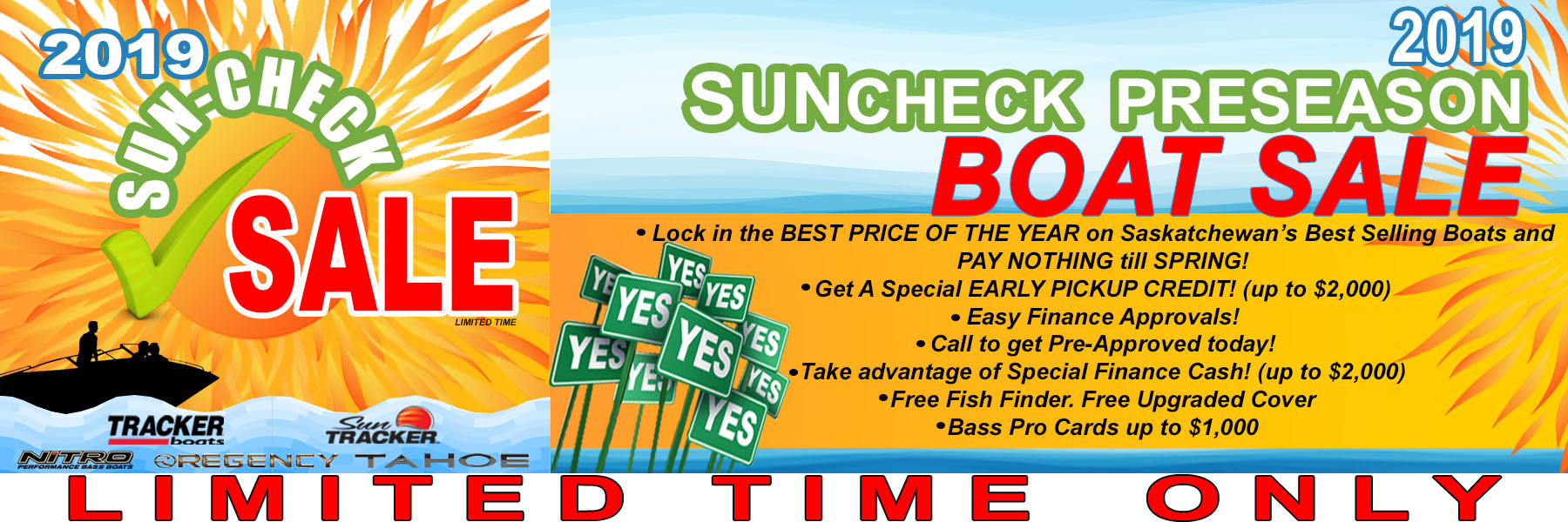 2019 SunCheck Sale Exclusive Auto Marine