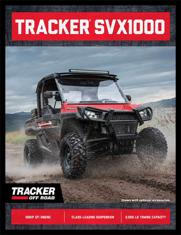Tracker SVX1000 Exclusive Auto Marine Tracker off Road Side-by-side