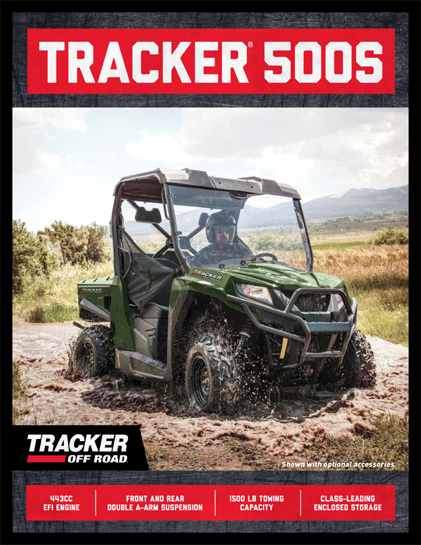 Tracker 500S Exclusive Auto Marine Tracker Off Road Side-by-side