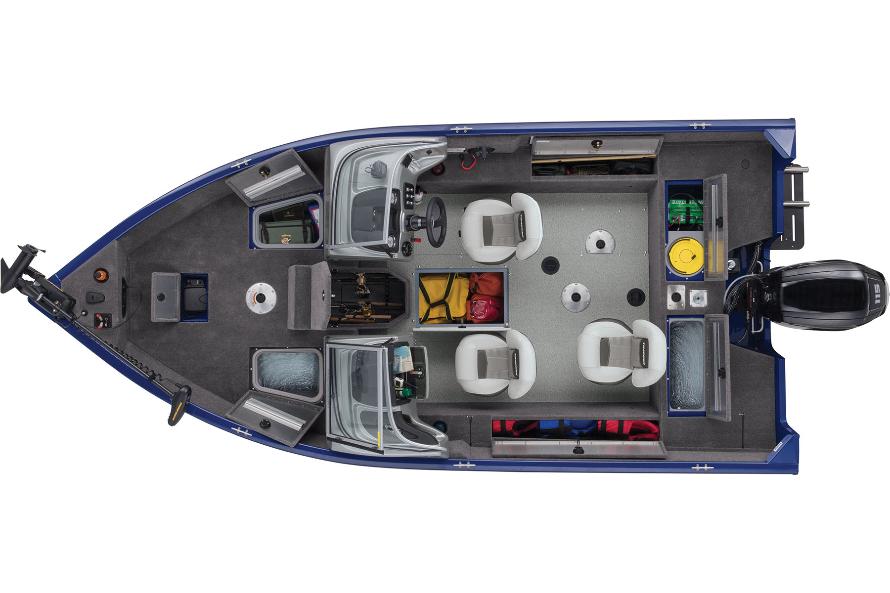 Pro Guide V175 WT Exclusive Auto Marine fishing boat aluminum fishing boat