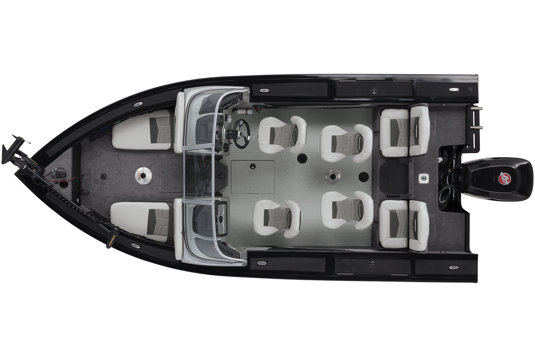 Targa V-19 Combo Exclusive Auto Marine fishing boat aluminum fishing boat