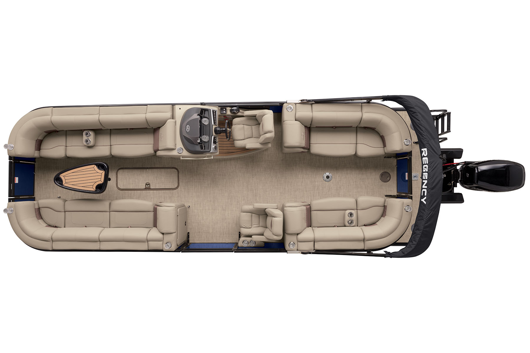 2019 Regency 250 LE3 Exclusive Auto Marine luxury pontoon boat