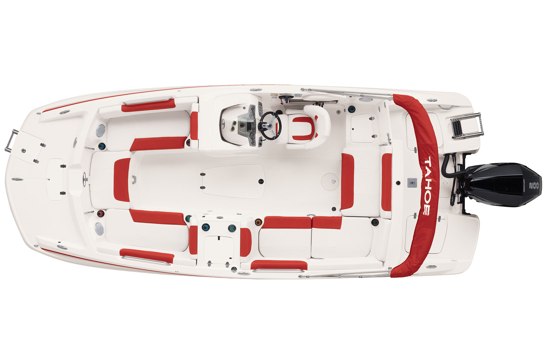 Tahoe 2150 Exclusive Auto Marine deck boat fiberglass boat