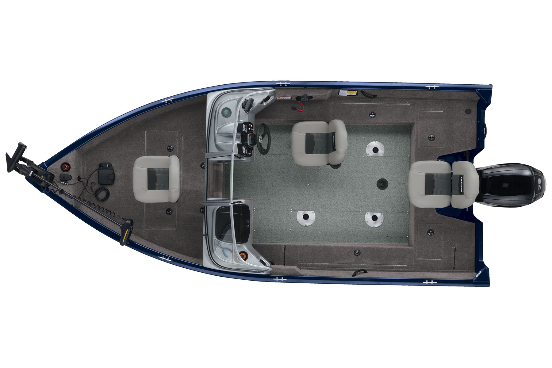 Pro Guide V-16 WT Exclusive Auto Marine fishing boat aluminum boat