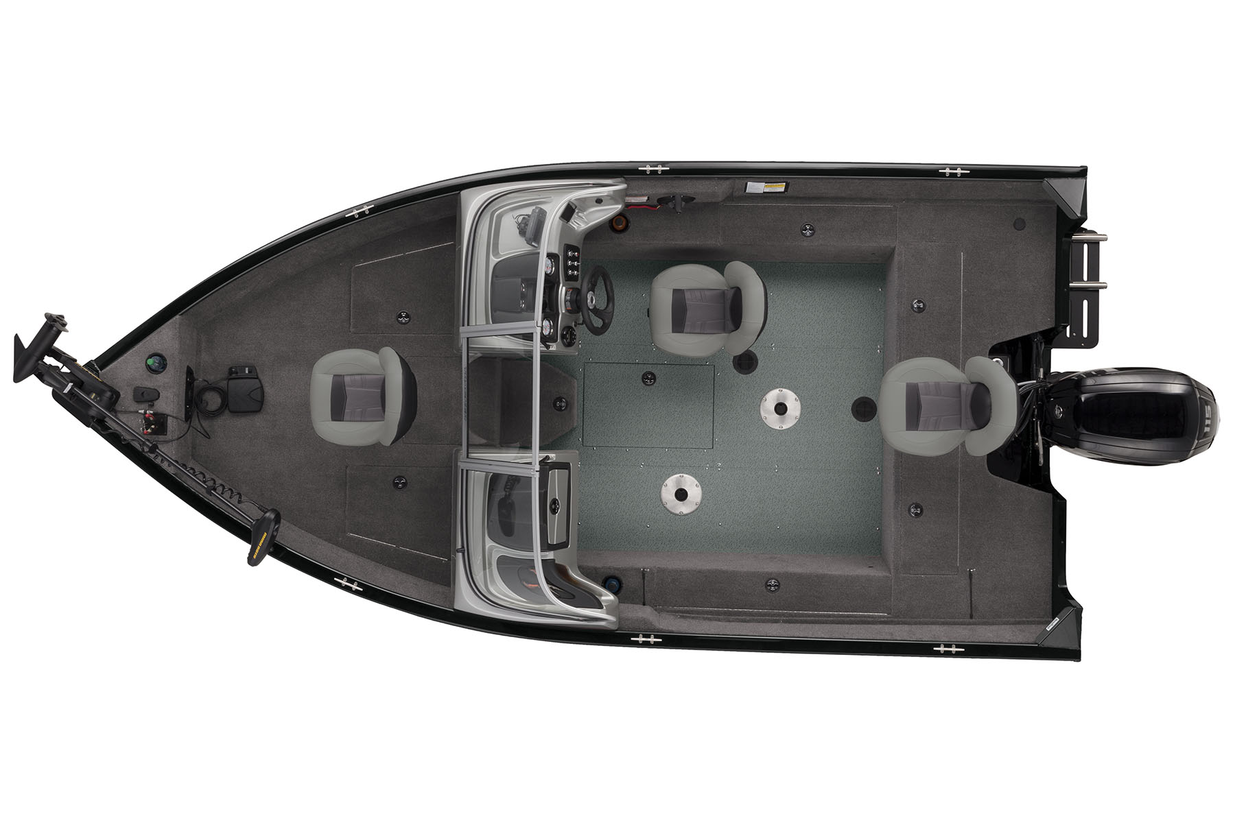 Pro Guide V-165 WT Exclusive Auto Marine fishing boat aluminum fishing boat