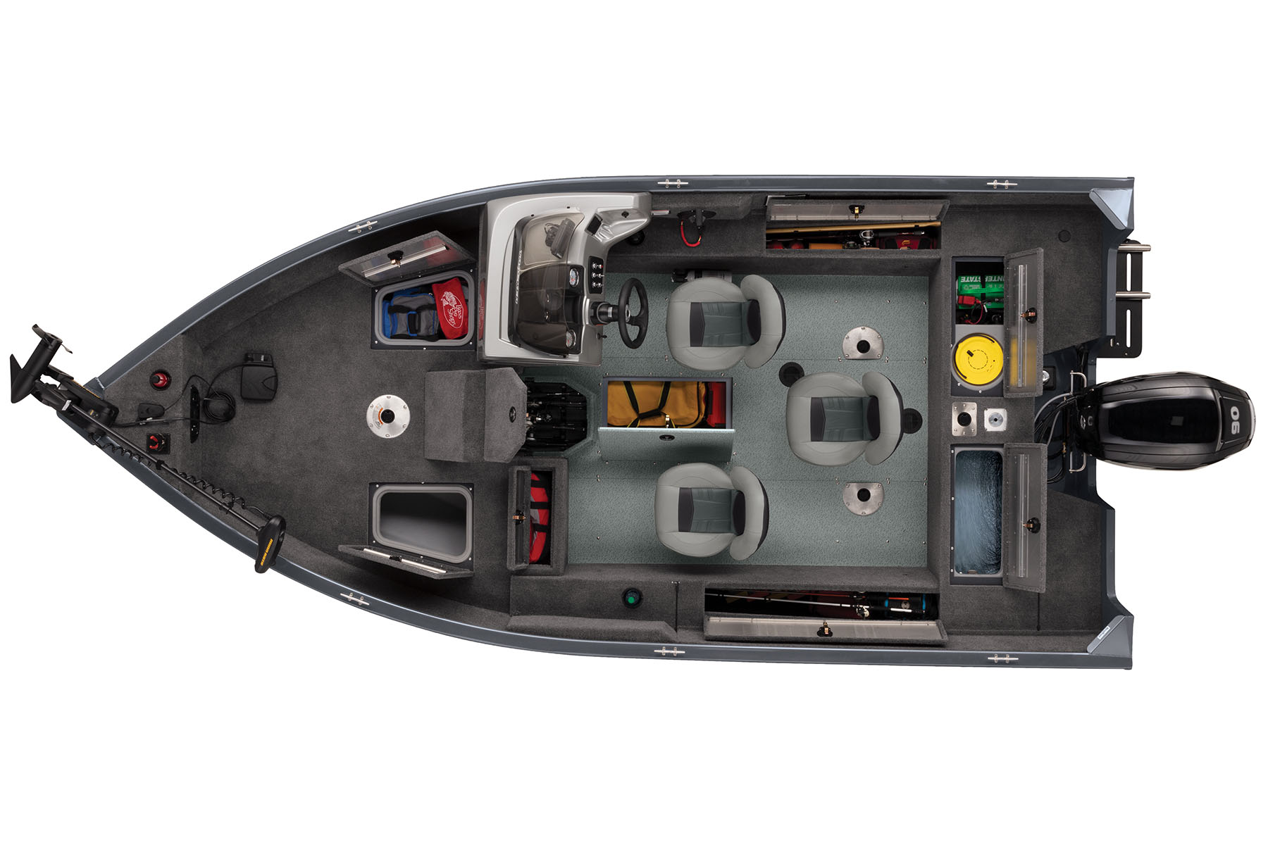 Pro Guide V-175 SC Exclusive Auto Marine fishing boat aluminum fishing boat