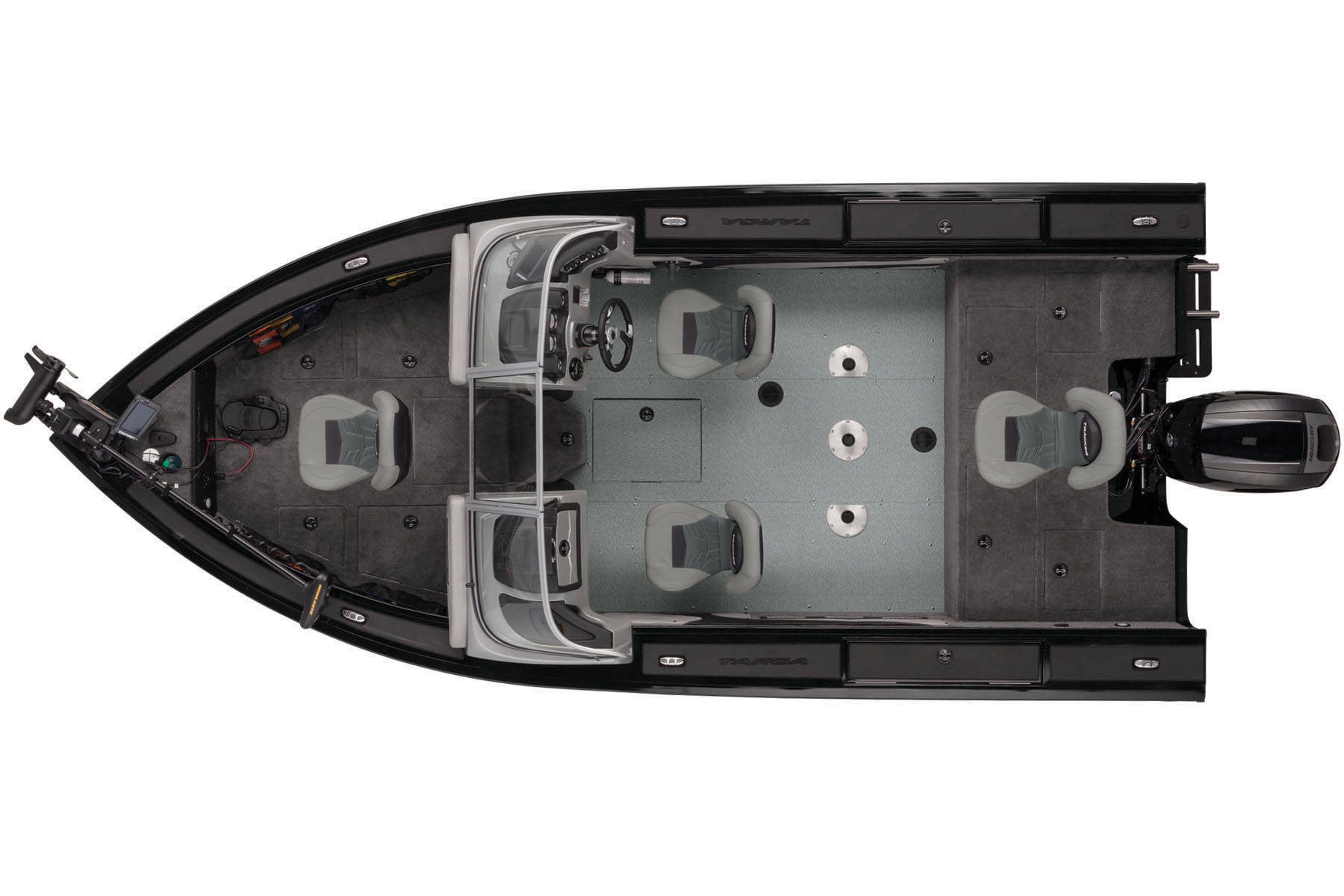 Tracker Targa V-19 WT Tournament Edition Exclusive Auto Marine aluminum fishing boat