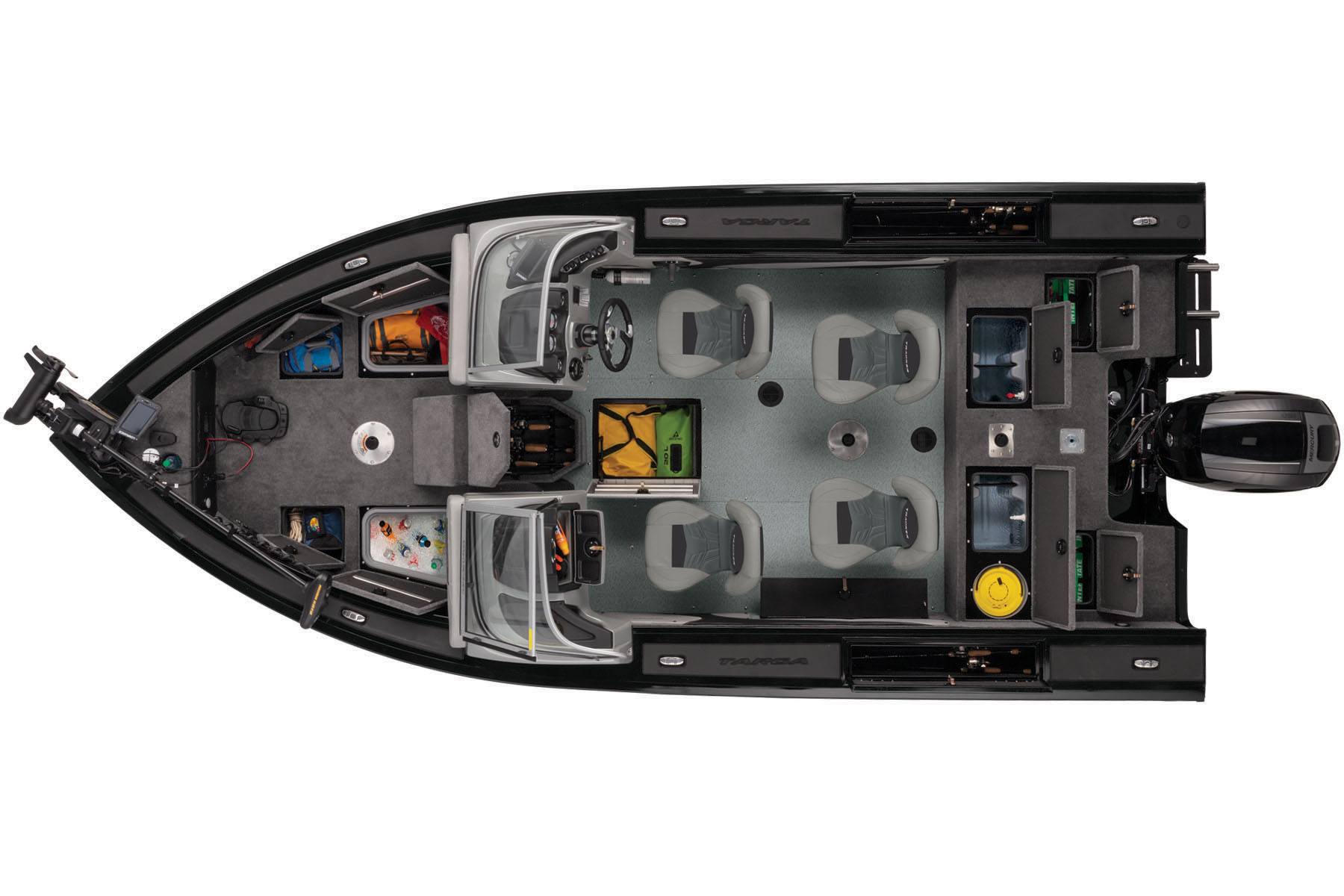 Tracker Targa V-19 WT Tournament Edition Exclusive Auto Marine aluminum fishing boat