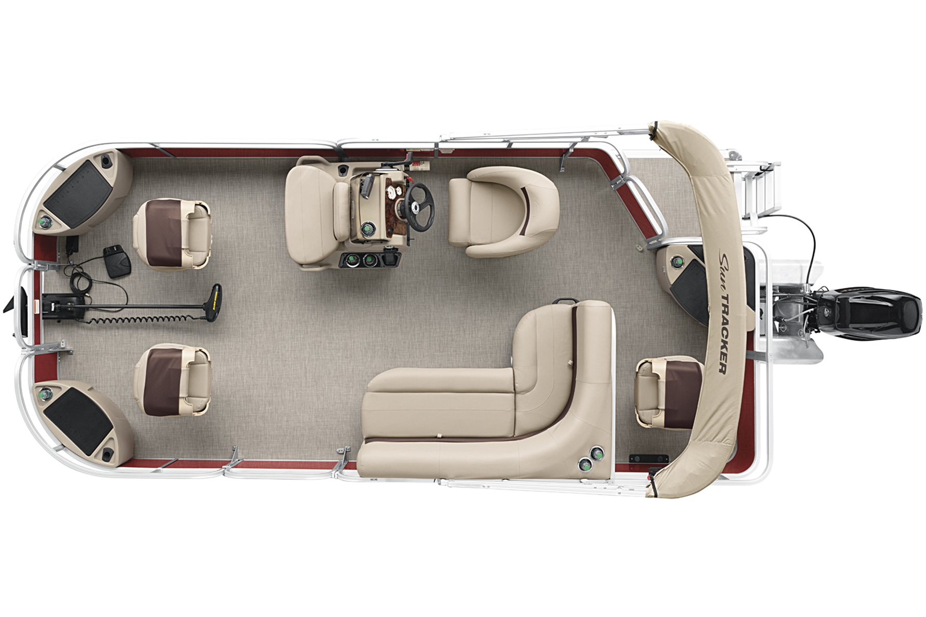 2020 Suntracker Bass Buggy 18 DLX Excl;usive Auto marine pontoon boats
