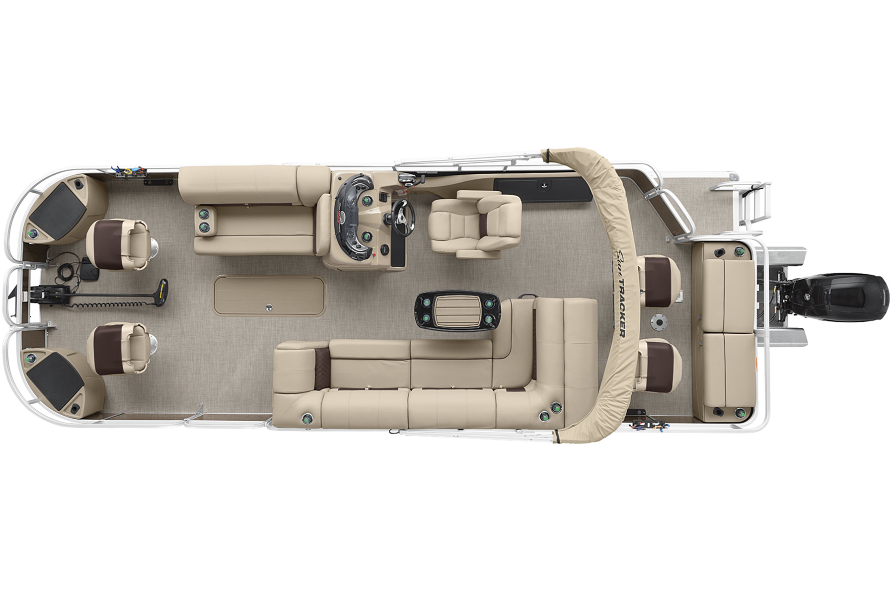 2020 Fishin Barge 24 XP3 Exclusive Auto Marine pontoon boats