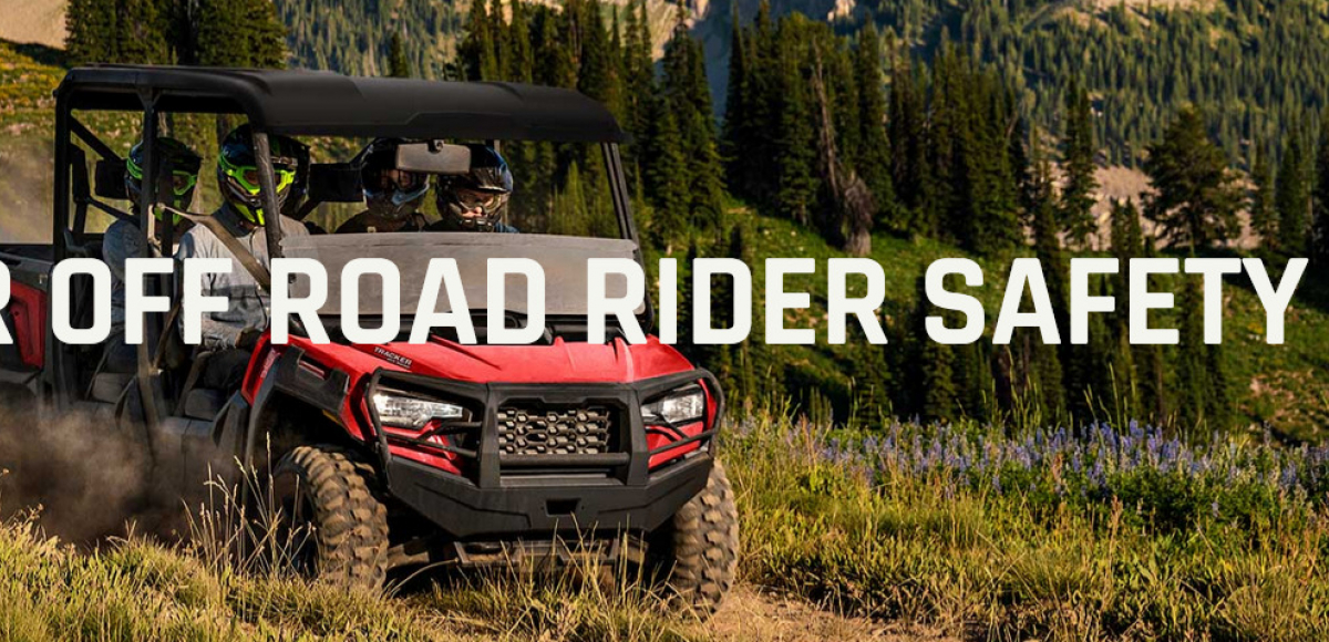 Tracker Off Road Rider Safety