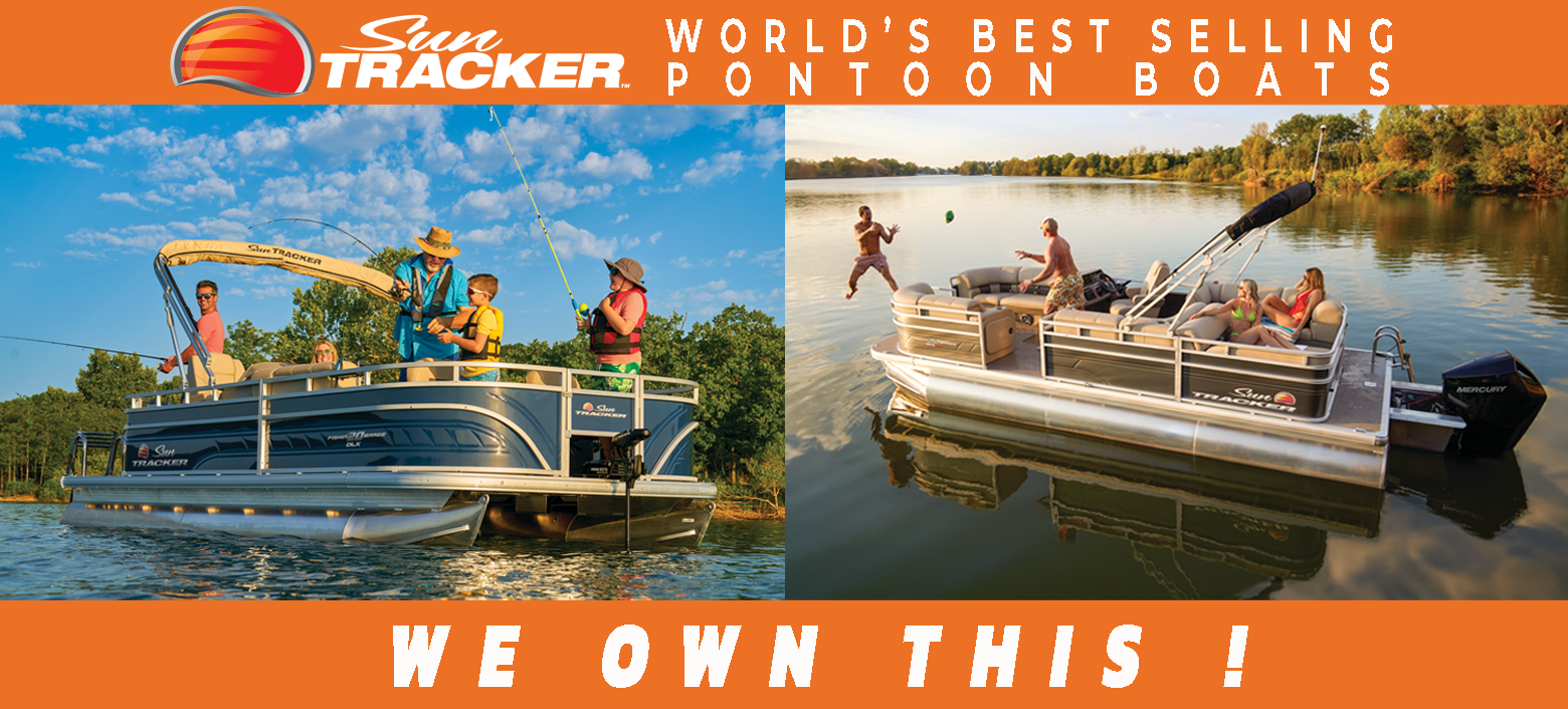fishing and recreational pontoon boats