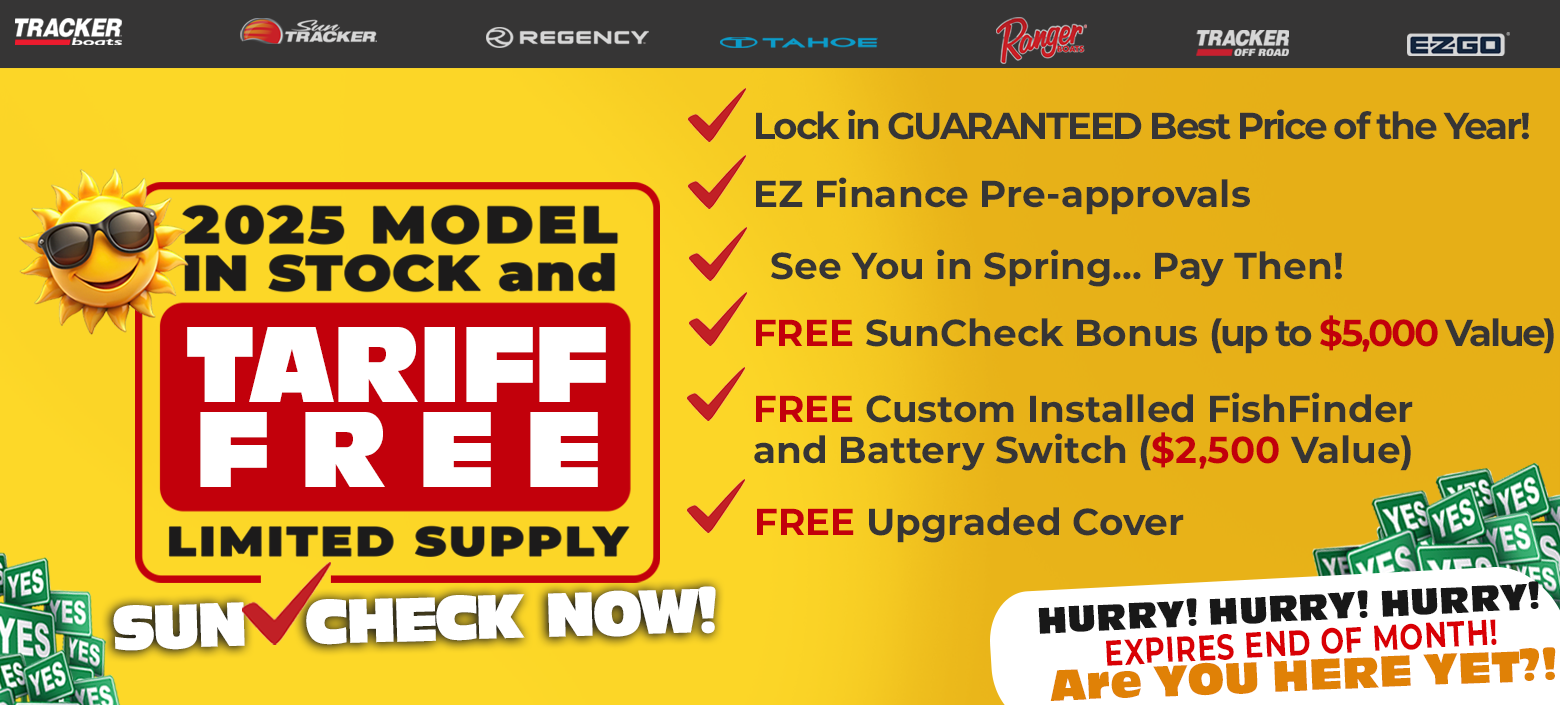 2025 MODEL IN STOCK AND TARIFF FREE