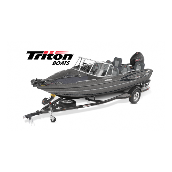 fiberglas fishing boat, 2023 Triton 186 ALLURE Fish and Ski, Exclusive Auto Marine. power boat, outboard motor, Mercury Marine