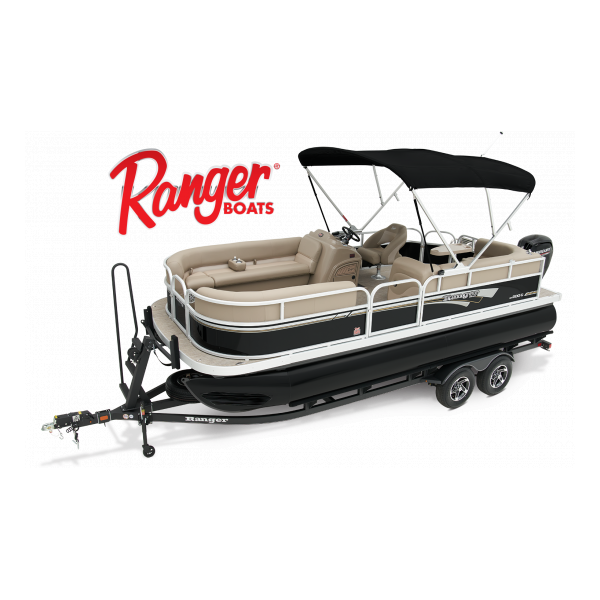pontoon boat 2023 Ranger Boats Classic Reata 200C, Exclusive Auto Marine, power boat, outboard motor, Mercury Marine