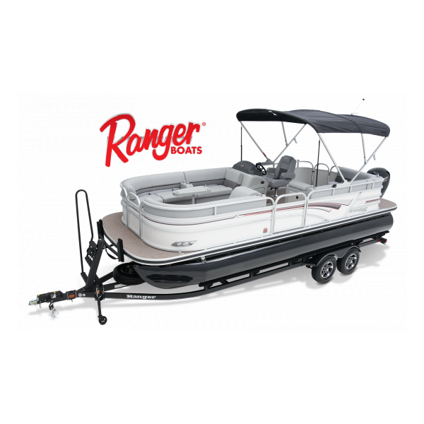 pontoon boat 2023 Ranger Reata 220C, Exclusive Auto Marine, power boat, outboard motor, Mercury Marine
