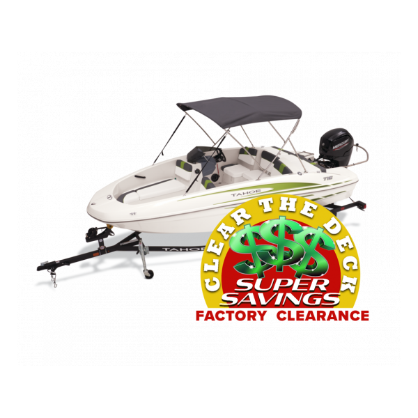 2023 Tahoe T16, Exclusive Auto Marine, Runabout Bowrider Boat, Fiberglass Boat, power boat, sport series, outboard motor, mercury marine