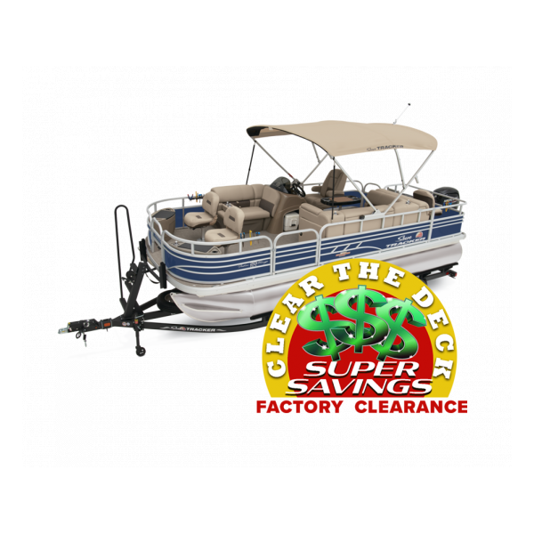2023 Suntracker Fishin' Barge 20 DLX, Exclusive Auto Marine, fishing pontoon boat, power boat, outboard motors, mercury marine