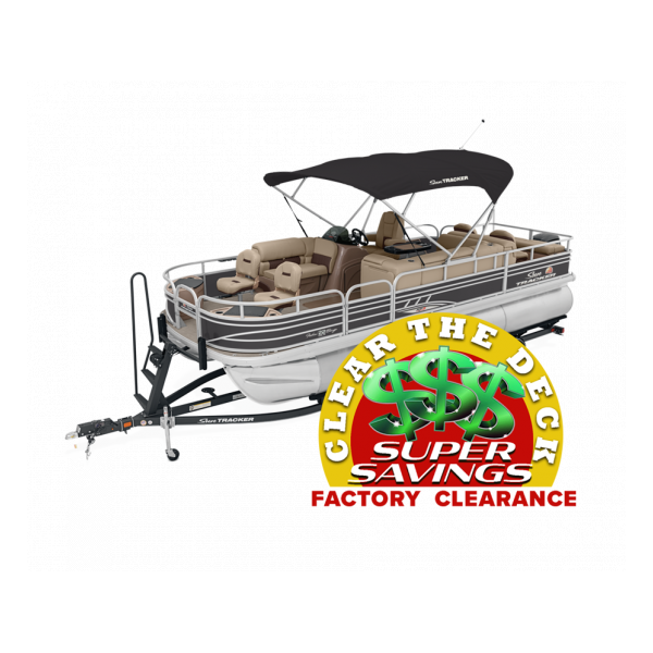 2023 Suntracker Fishin' Barge 22 XP3, Exclusive Auto marine, fishing pontoon boat, power boat, outboard motor, mercury marine