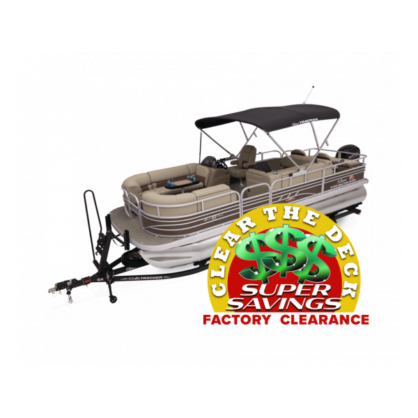 2023 Suntracker SportFish 22 DLX, Exclusive Auto Marine, fishing pontoon boat, power boat, outboard motor, mercury marine