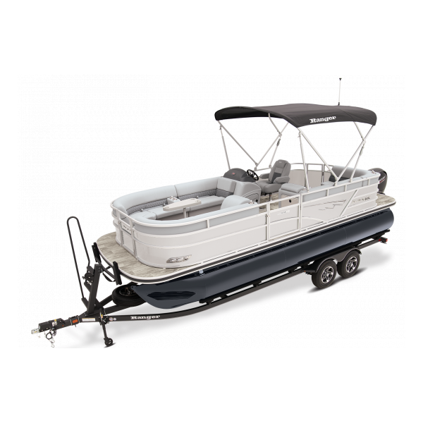 pontoon boat ,2024 Ranger Boats 223 C, Exclusive Auto Marine, power boat, outboard motors, Mercury Marine