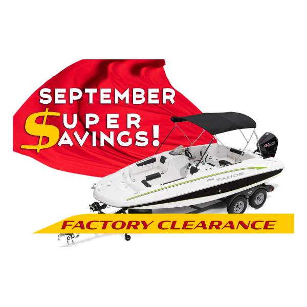 2023 Tahoe 1950 Fiberglass Runabout Bowrider Power Boat Exclusive Auto Marine Outboard Deck Series