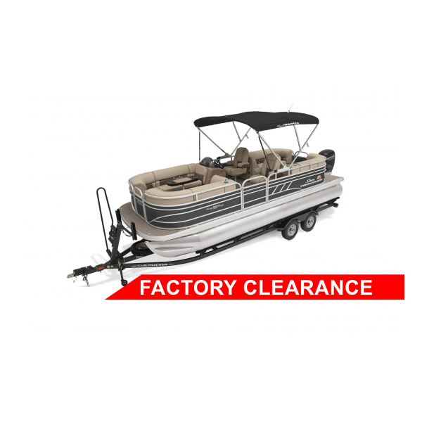 pontoon boat 2022 Suntracker Party Barge 22 Exclusive Auto Marine power boat outboard motor