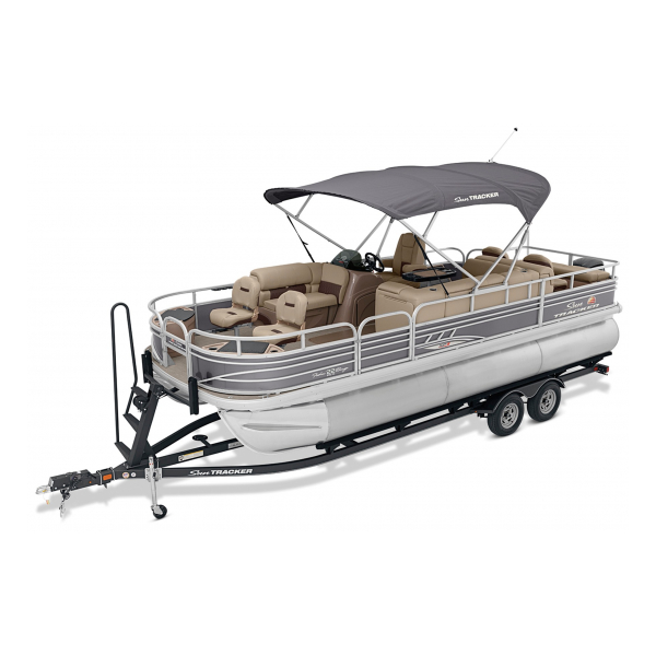 2023 Suntracker Fishin' Barge 22 XP3, Exclusive Auto marine, fishing pontoon boat, power boat, outboard motor, mercury marine