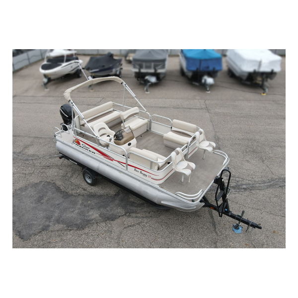 used pontoon boats, 2011 SunTracker Bass Buggy 18 DLX , Excusive Auto Marine,  power boat, outboard motor, Mercury Marine 