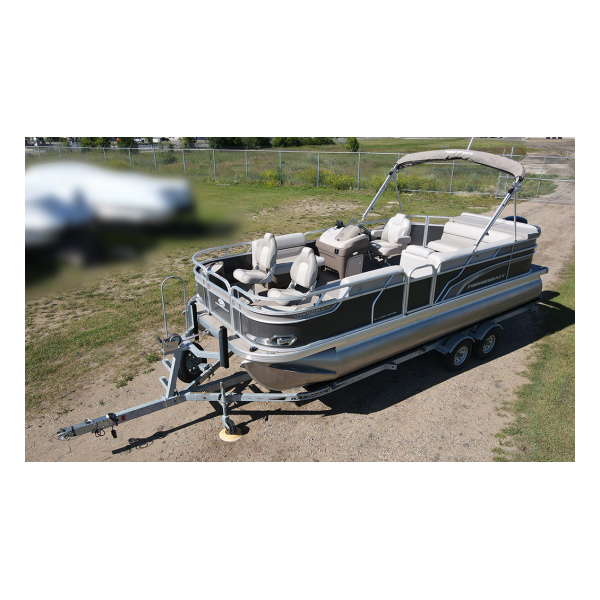 used pontoon boat 2016 Princecraft Sportfisher 2125 Exclusive Auto Marine power boat outboard motor Mercury