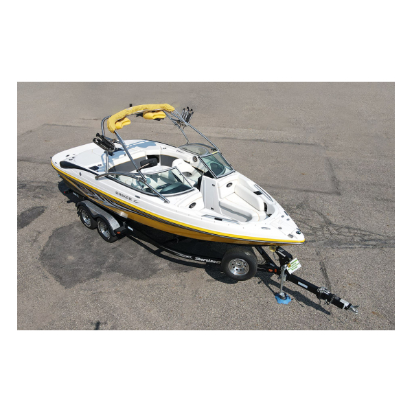 used bowrider boat 2009 Rinker Captiva 226 Exclusive Auto Marine, Pre-owned Boats, power boat, fiberglass boat, 