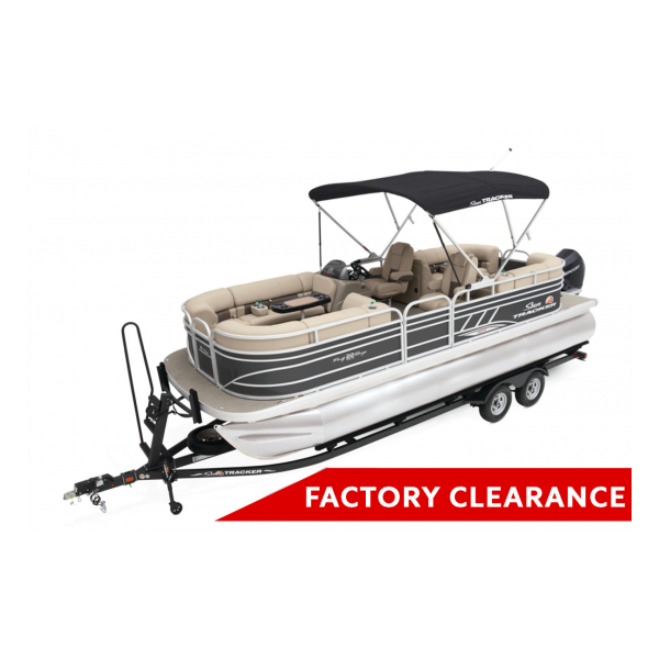  pontoon  boat 2022 Suntracker Party Barge 22 XP3 Exclusive Auto Marine power boat outboard motor
