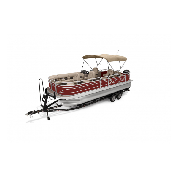 2022 SunTracker Party Barge 24 Exclusive Auto Marine recreational pontoon aluminum power boats outboard