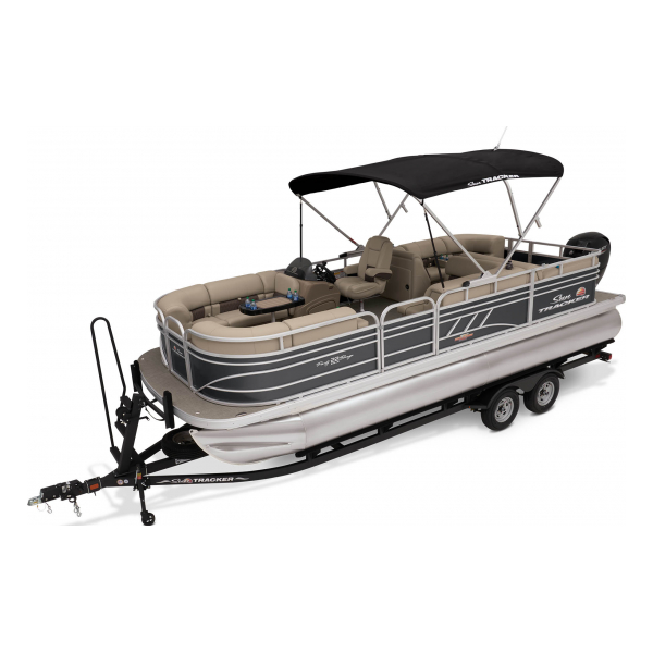 2023 Suntracker Party Barge 22 RF DLX, Exclusive Auto Marine, recreational pontoon boat, power boat, outboard motor, mercury marine 