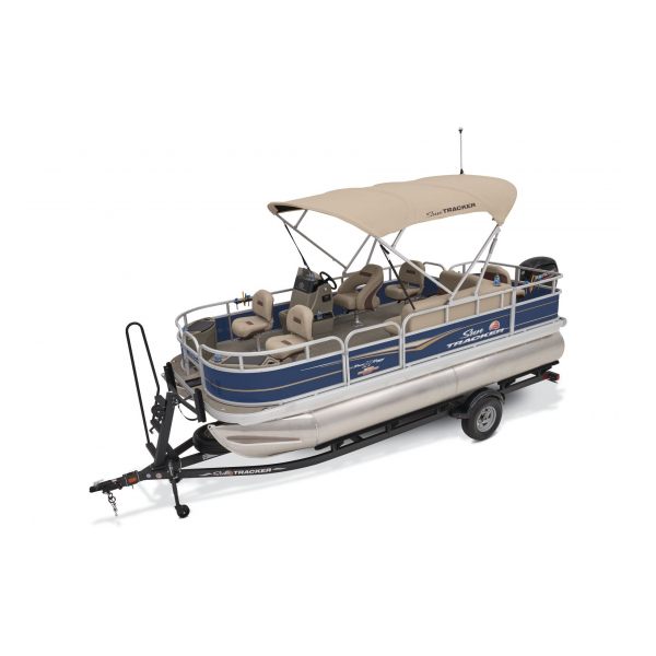 2023 Suntracker Bass Buggy 18 DLX, Exclusive Auto Marine, fishing pontoon boat, power boat, outboard motor, mercury marine 