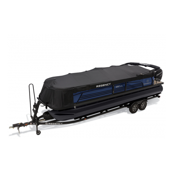 Suntracker Pontoon Boat cover Rail-Lok system