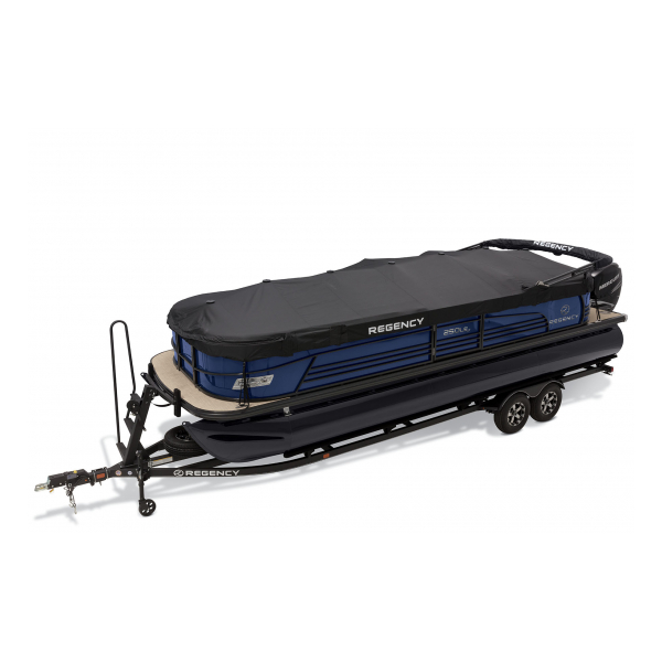 Suntracker Pontoon Boat cover Rail-Lok system