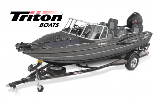 fiberglas fishing boat, 2023 Triton 186 ALLURE Fish and Ski, Exclusive Auto Marine. power boat, outboard motor, Mercury Marine