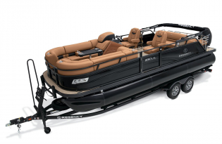 luxury pontoon boat, 2024 Regency 230 LE3 Sport, Exclusive Auto Marine, powered boat, outboard motors, Mercury Marine