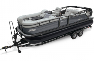 luxury pontoon boat, 2024 Regency 230 LE3 Sport, Exclusive Auto Marine, power boat, outboard motor, Mercury marine