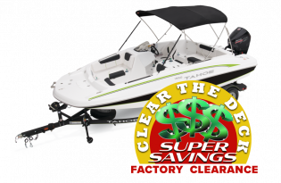 2023 Tahoe 1950 Fiberglass Runabout Bowrider Power Boat Exclusive Auto Marine Outboard Deck Series