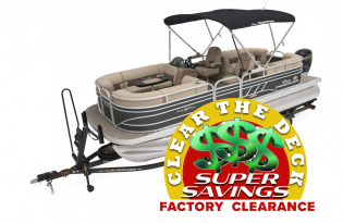 2023 Suntracker Party Barge 22 DLX, Exclusive Auto Marine, pontoon boat, power boat, outboard motor, mercury marine