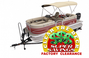 2023 Suntracker Party Barge 20 DLX, Exclusive Auto Marine, recreational pontoon boat, power boat, outboard motor, mercury marine
