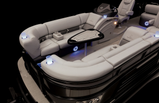 2022 Regency 230 LE3 Sport Exclusive Auto Marine Luxury Pontoon power boat outboard motor